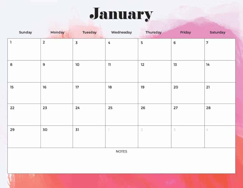 FREE 2023 CALENDARS — 200 PRINTABLE OPTIONS — LANDSCAPE &#038; VERTICAL, Oh So Lovely Blog