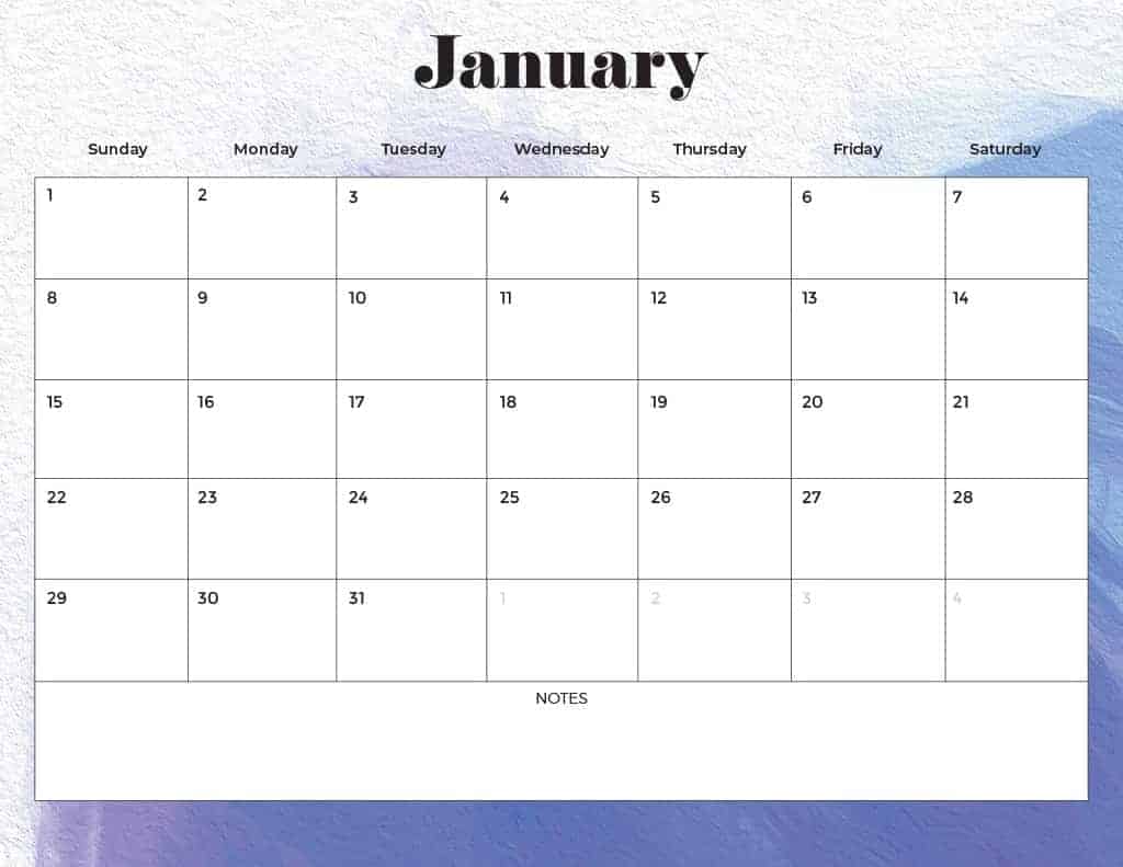 FREE 2023 CALENDARS — 200 PRINTABLE OPTIONS — LANDSCAPE &#038; VERTICAL, Oh So Lovely Blog