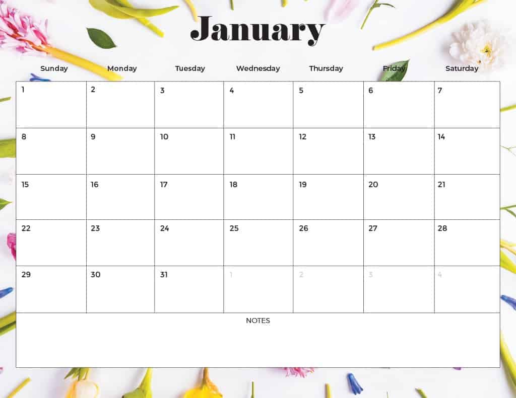 FREE 2023 CALENDARS — 200 PRINTABLE OPTIONS — LANDSCAPE &#038; VERTICAL, Oh So Lovely Blog