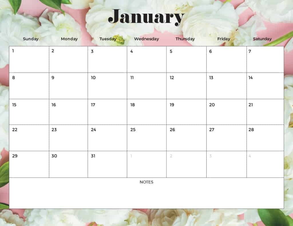 FREE 2023 CALENDARS — 200 PRINTABLE OPTIONS — LANDSCAPE &#038; VERTICAL, Oh So Lovely Blog