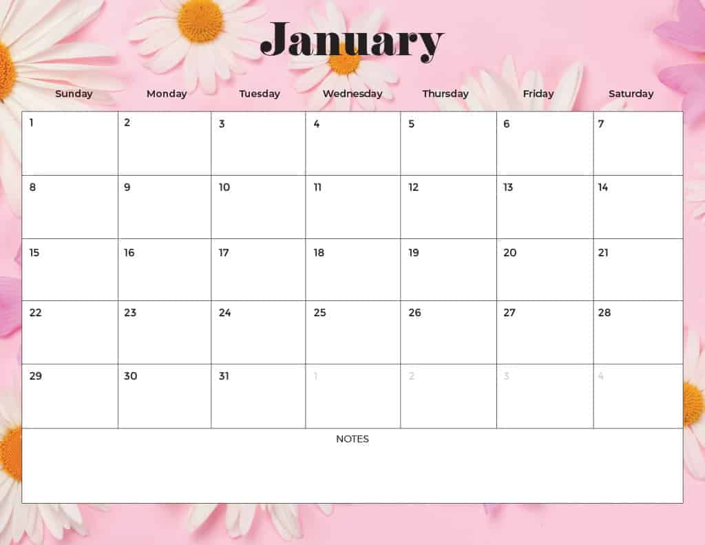 FREE 2023 CALENDARS — 200 PRINTABLE OPTIONS — LANDSCAPE &#038; VERTICAL, Oh So Lovely Blog