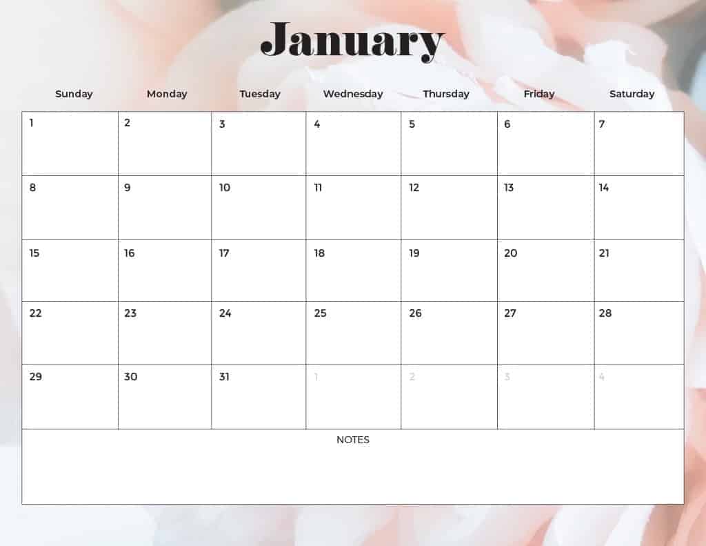 FREE 2023 CALENDARS — 200 PRINTABLE OPTIONS — LANDSCAPE &#038; VERTICAL, Oh So Lovely Blog