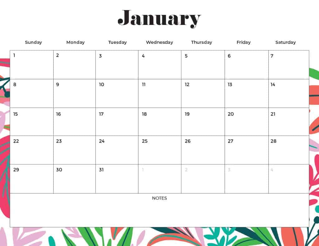 FREE 2023 CALENDARS — 200 PRINTABLE OPTIONS — LANDSCAPE &#038; VERTICAL, Oh So Lovely Blog