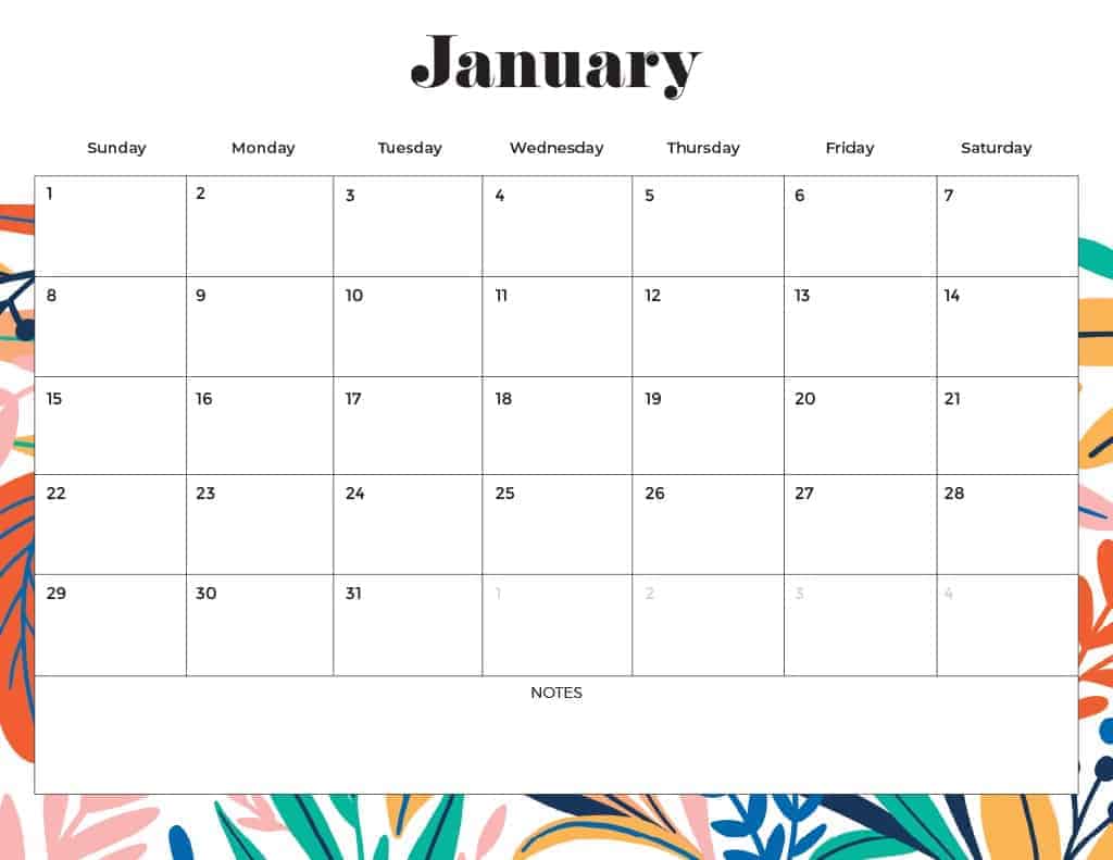 FREE 2023 CALENDARS — 200 PRINTABLE OPTIONS — LANDSCAPE &#038; VERTICAL, Oh So Lovely Blog