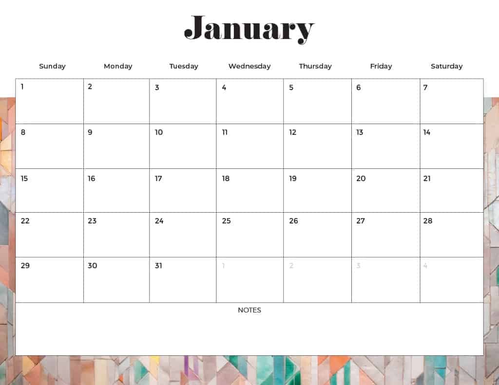 FREE 2023 CALENDARS — 200 PRINTABLE OPTIONS — LANDSCAPE &#038; VERTICAL, Oh So Lovely Blog