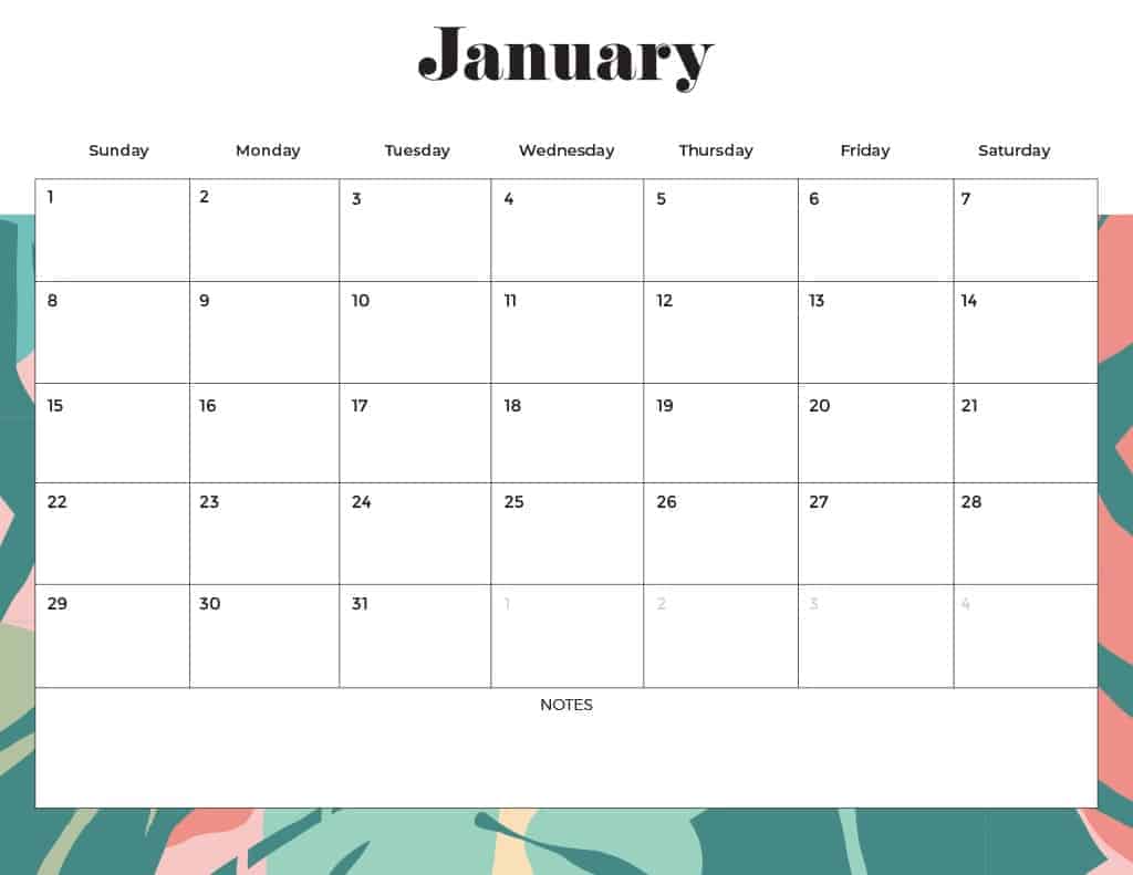 FREE 2023 CALENDARS — 200 PRINTABLE OPTIONS — LANDSCAPE &#038; VERTICAL, Oh So Lovely Blog