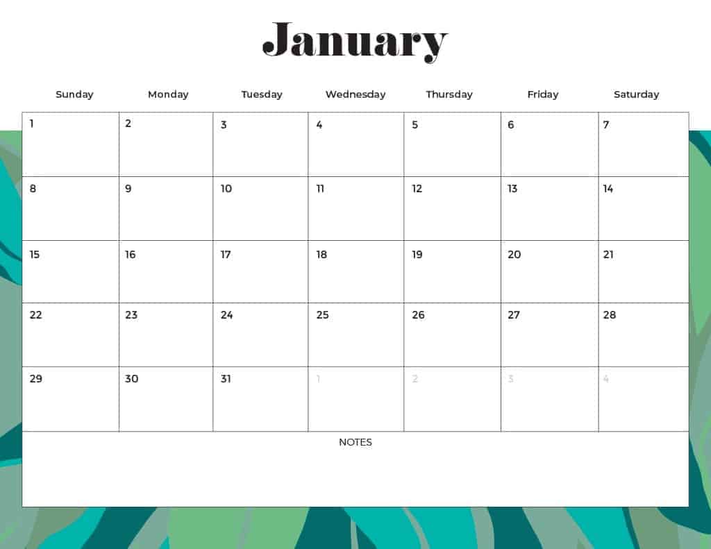 FREE 2023 CALENDARS — 200 PRINTABLE OPTIONS — LANDSCAPE &#038; VERTICAL, Oh So Lovely Blog