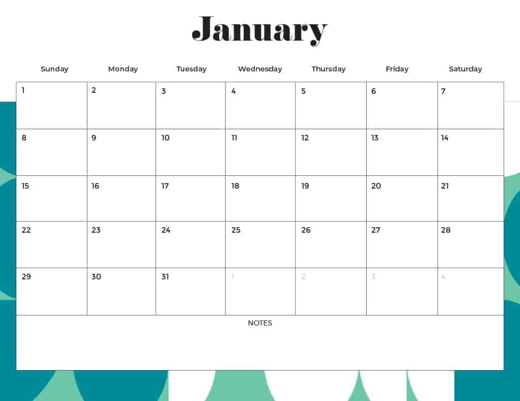 FREE 2023 CALENDARS — 200 PRINTABLE OPTIONS — LANDSCAPE &#038; VERTICAL, Oh So Lovely Blog