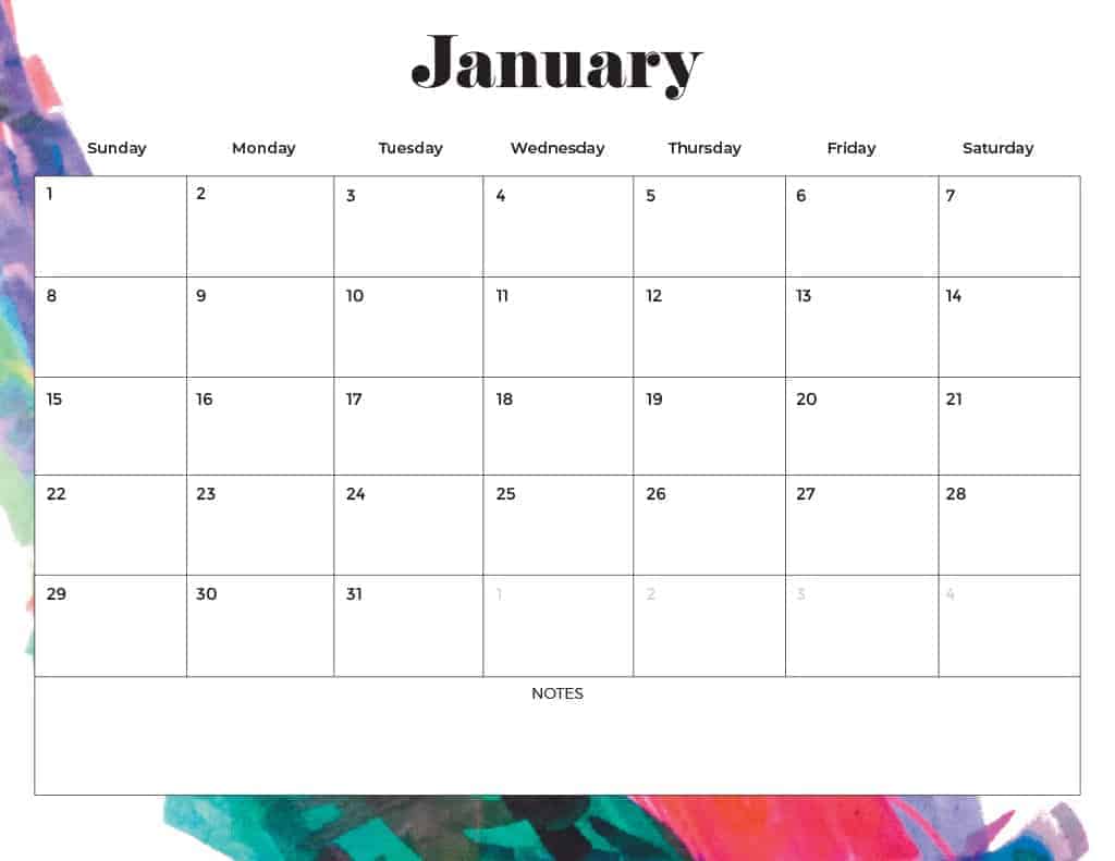 FREE 2023 CALENDARS — 200 PRINTABLE OPTIONS — LANDSCAPE &#038; VERTICAL, Oh So Lovely Blog