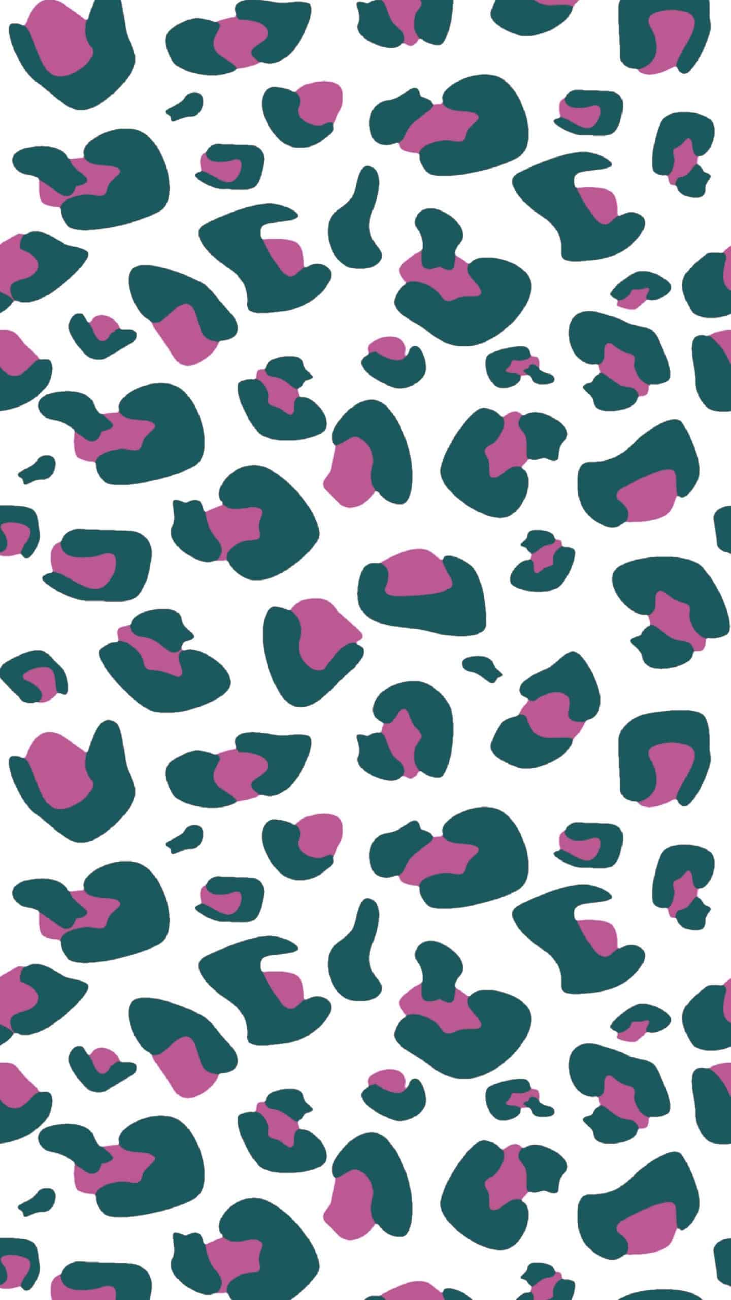 modern abstract cheetah pattern in pink and turquoise on white November 2022 wallpapers – FREE calendars in Sunday & Monday starts + no-calendar designs. 59 beautiful options for desktop & smart phones!