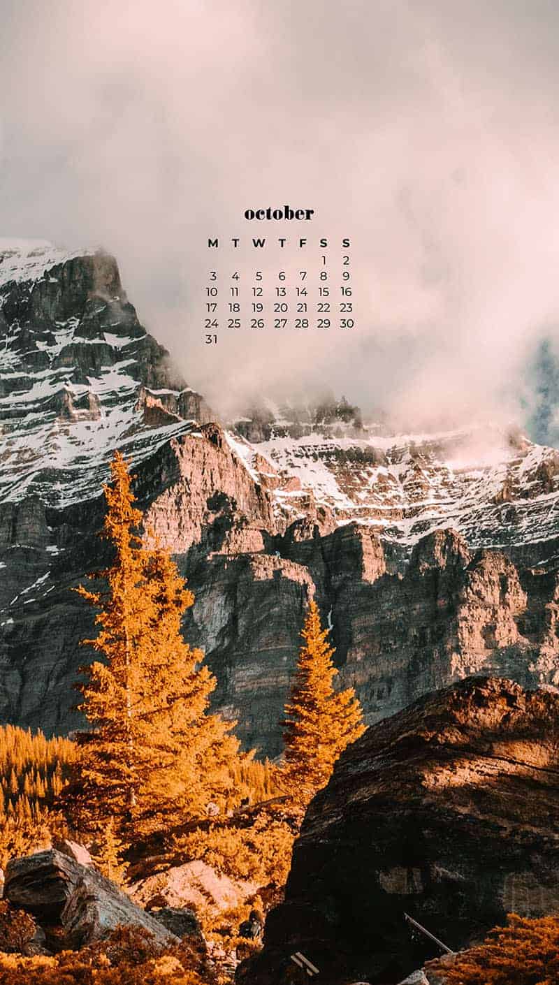 OCTOBER 2022 WALLPAPERS – 55 FREE PHONE &#038; DESKTOP CALENDARS, Oh So Lovely Blog