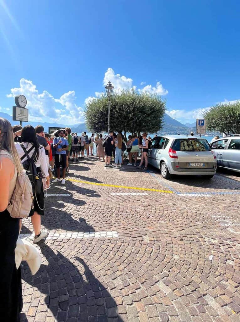 Ferry ride from Verenna Italy