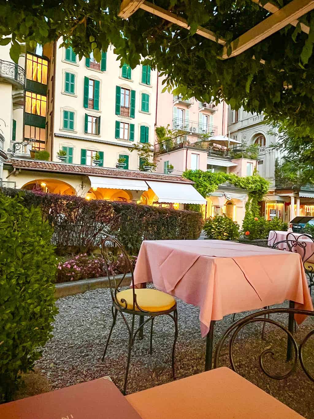 Bellagio, Lake Como Florence Restaurant