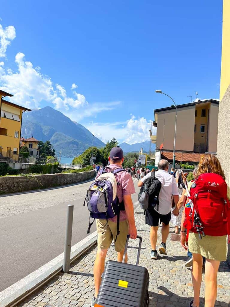 Ferry ride from Verenna Italy