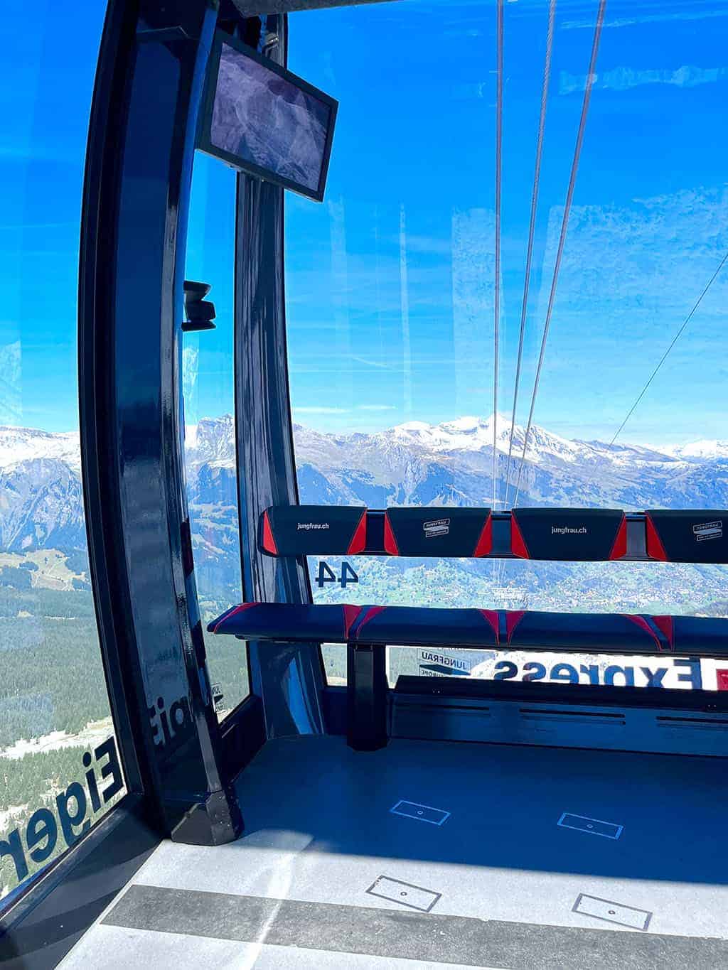 Jungfraujoch – Top of Europe Adventure – cable car and cogwheel train to the top