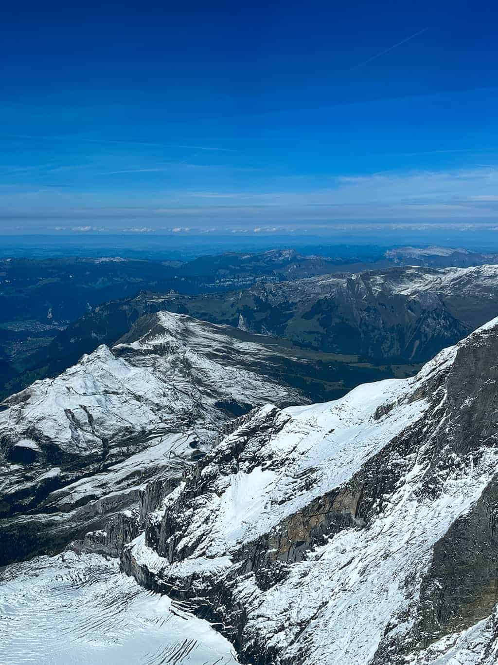 Jungfraujoch – Top of Europe Adventure – stunning mountain peak and glacier views from the top of the Sphinx Observatory