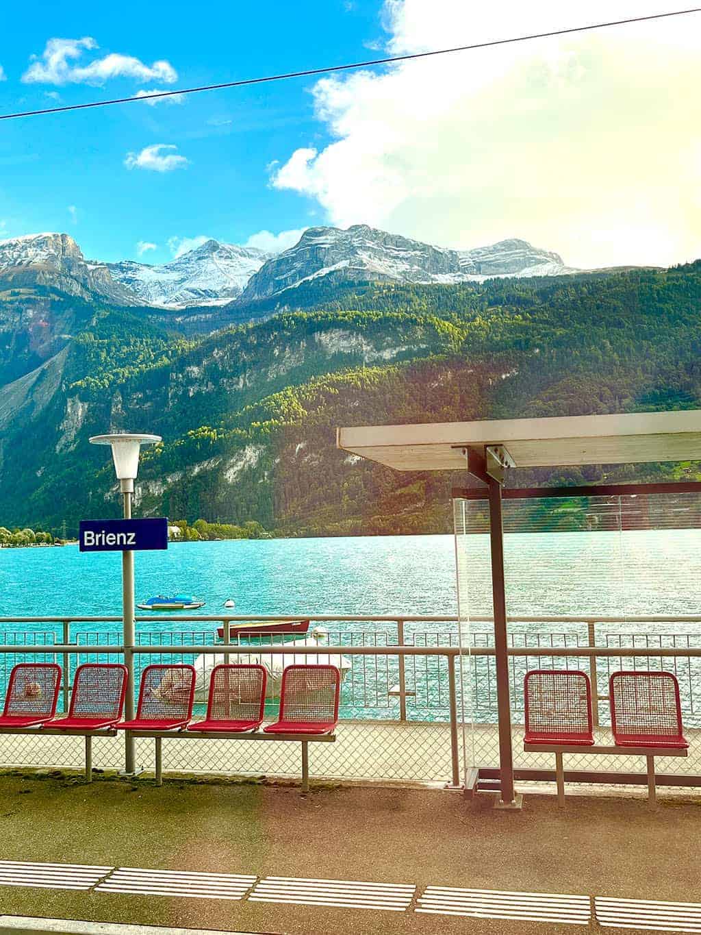 stunning train views from lake como to grindelwald switzerland