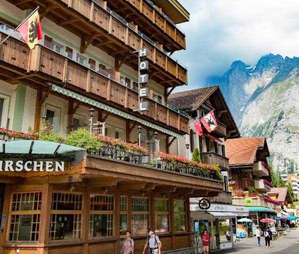 Hirschen Grindelwald Hotel restaurant