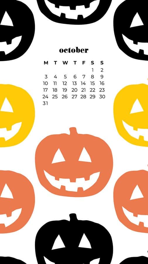 OCTOBER 2022 WALLPAPERS – 55 FREE PHONE &#038; DESKTOP CALENDARS, Oh So Lovely Blog