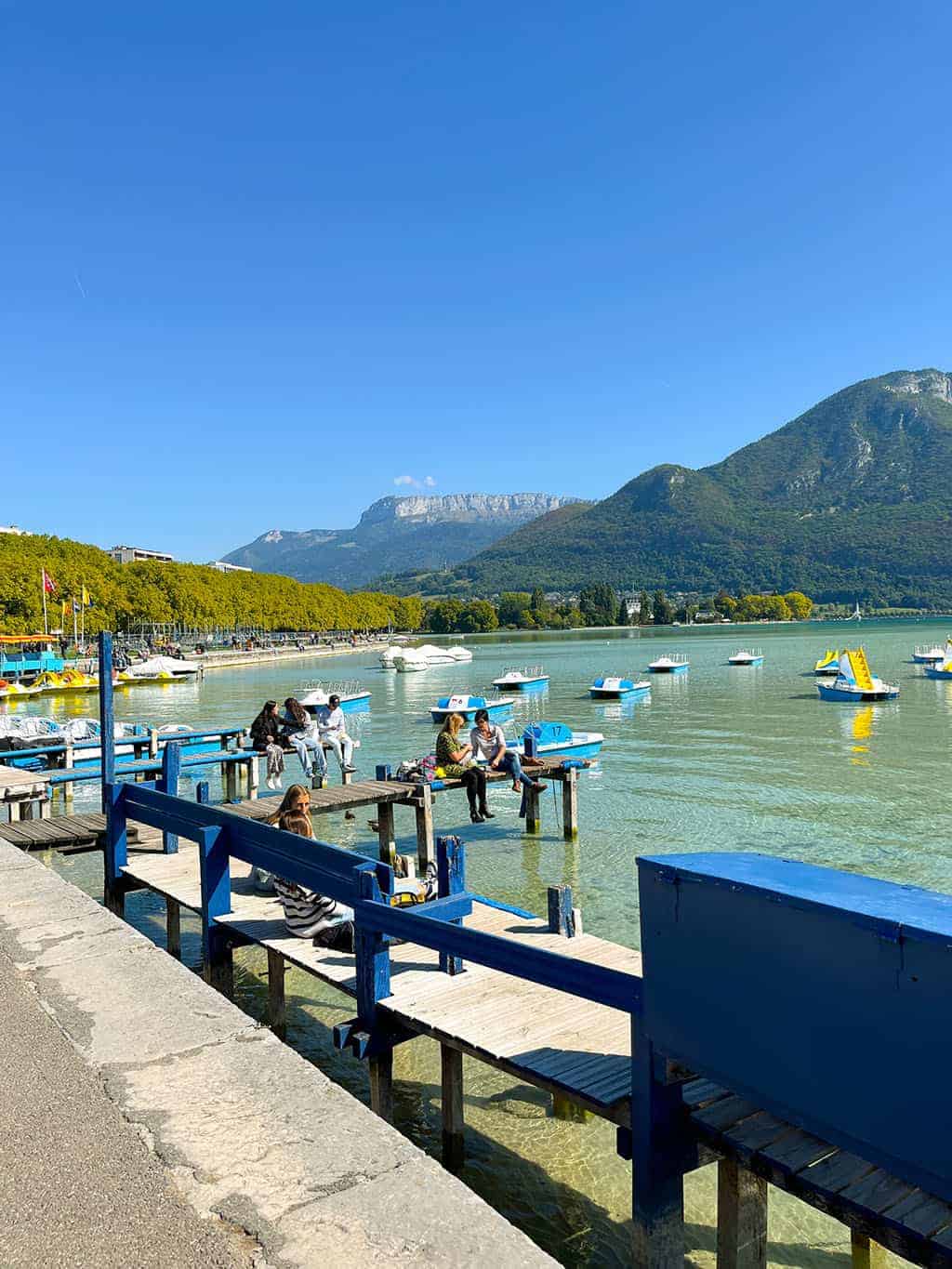 Day trip to Annecy France - Cobblestone streets, colorful architecture, and a stunning crystal blue lake - Lake Annecy