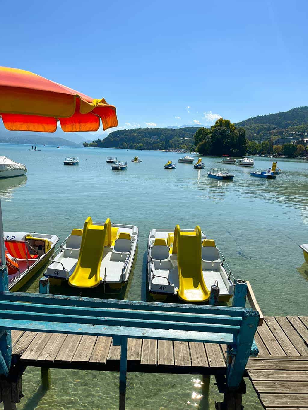 Day trip to Annecy France - Cobblestone streets, colorful architecture, and a stunning crystal blue lake - Lake Annecy