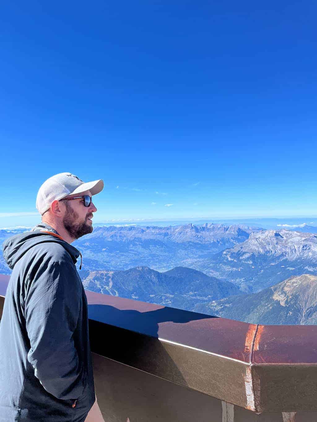 The Aiguille du Midi, Chamonix France Mont Blanc