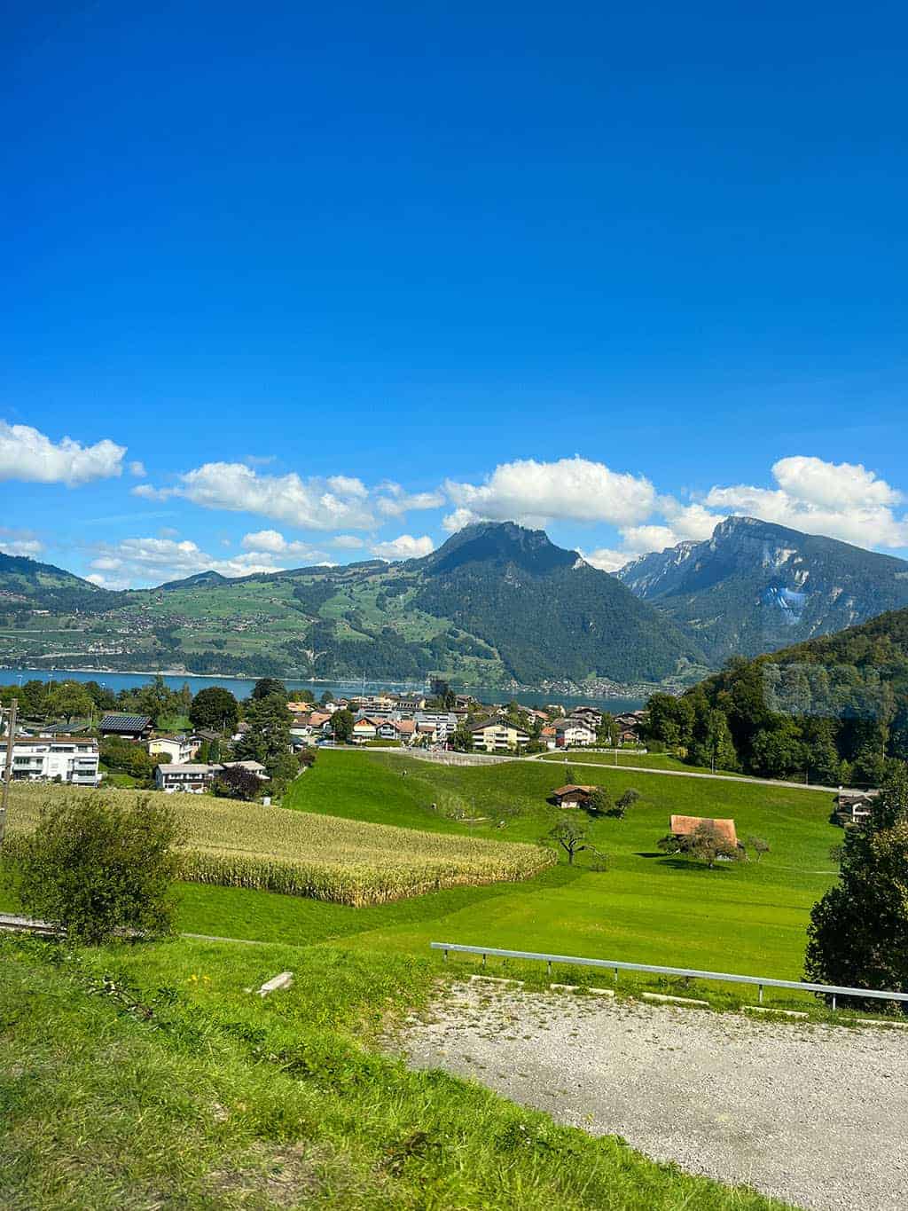 Train from Grindelwald Switzerland to Chamonix France