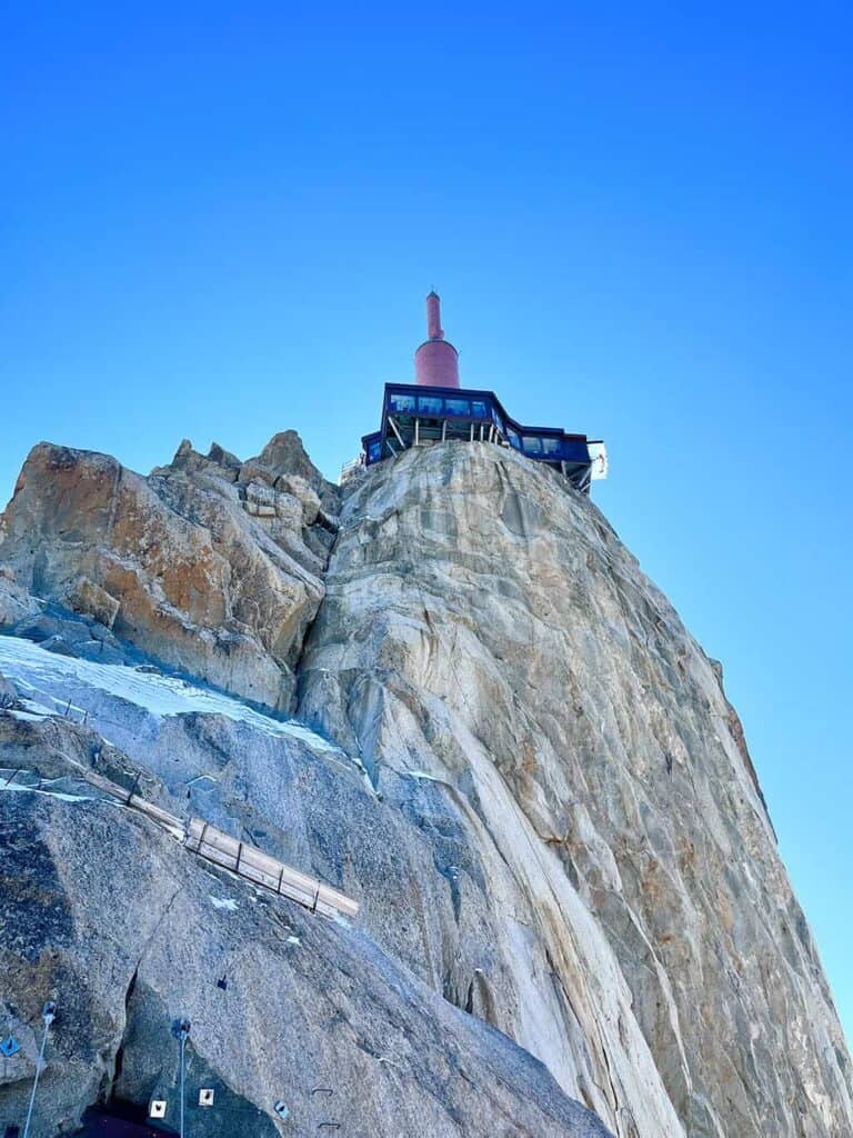 The Aiguille du Midi, Chamonix France Mont Blanc