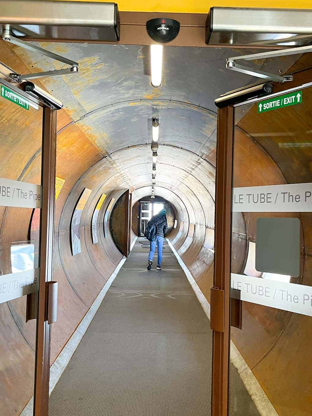 the Tube The Aiguille du Midi, Chamonix France Mont Blanc