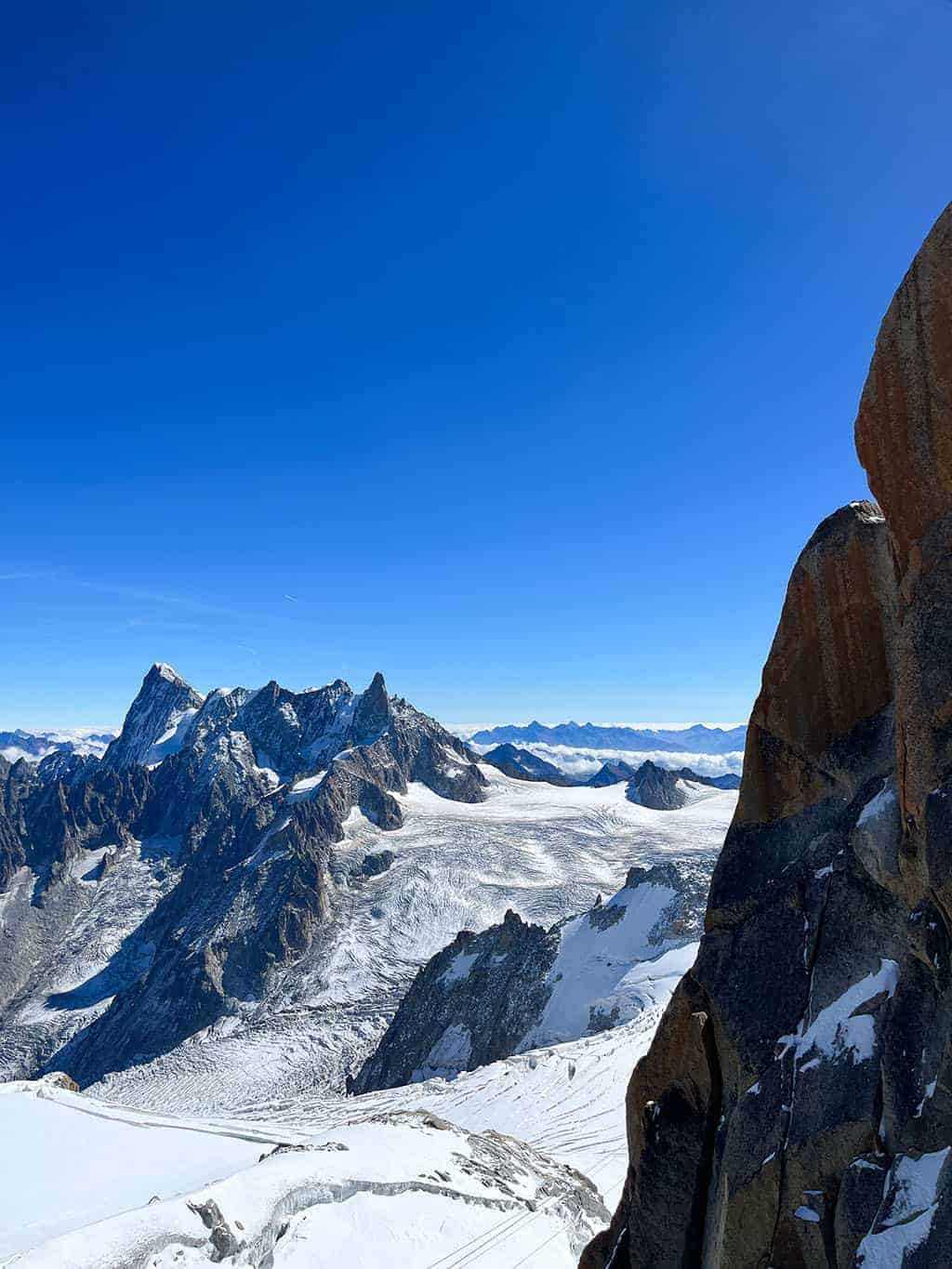 The Aiguille du Midi, Chamonix France Mont Blanc