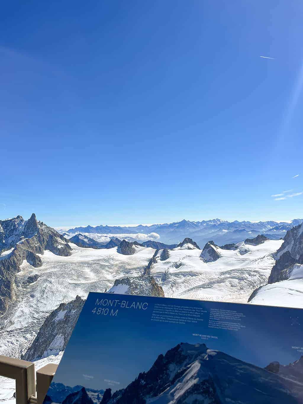 The Aiguille du Midi, Chamonix France Mont Blanc