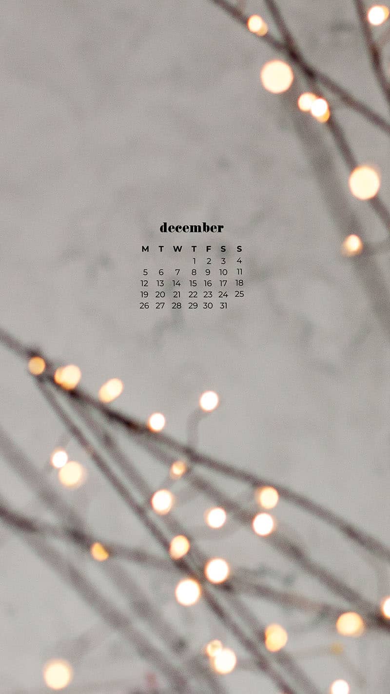 DECEMBER 2022 WALLPAPERS – 90 FREE PHONE &#038; DESKTOP CALENDARS!, Oh So Lovely Blog