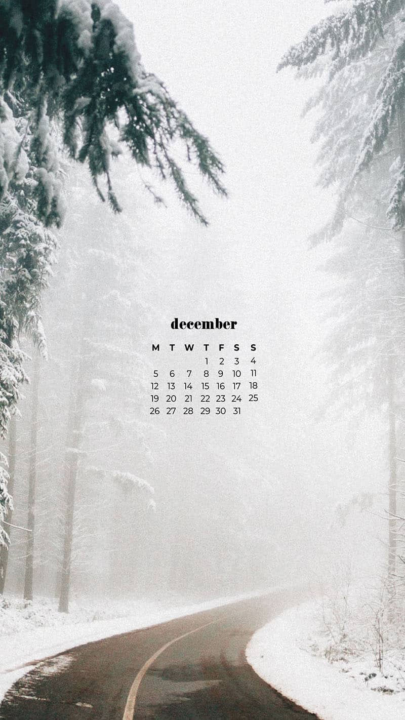 DECEMBER 2022 WALLPAPERS – 90 FREE PHONE &#038; DESKTOP CALENDARS!, Oh So Lovely Blog