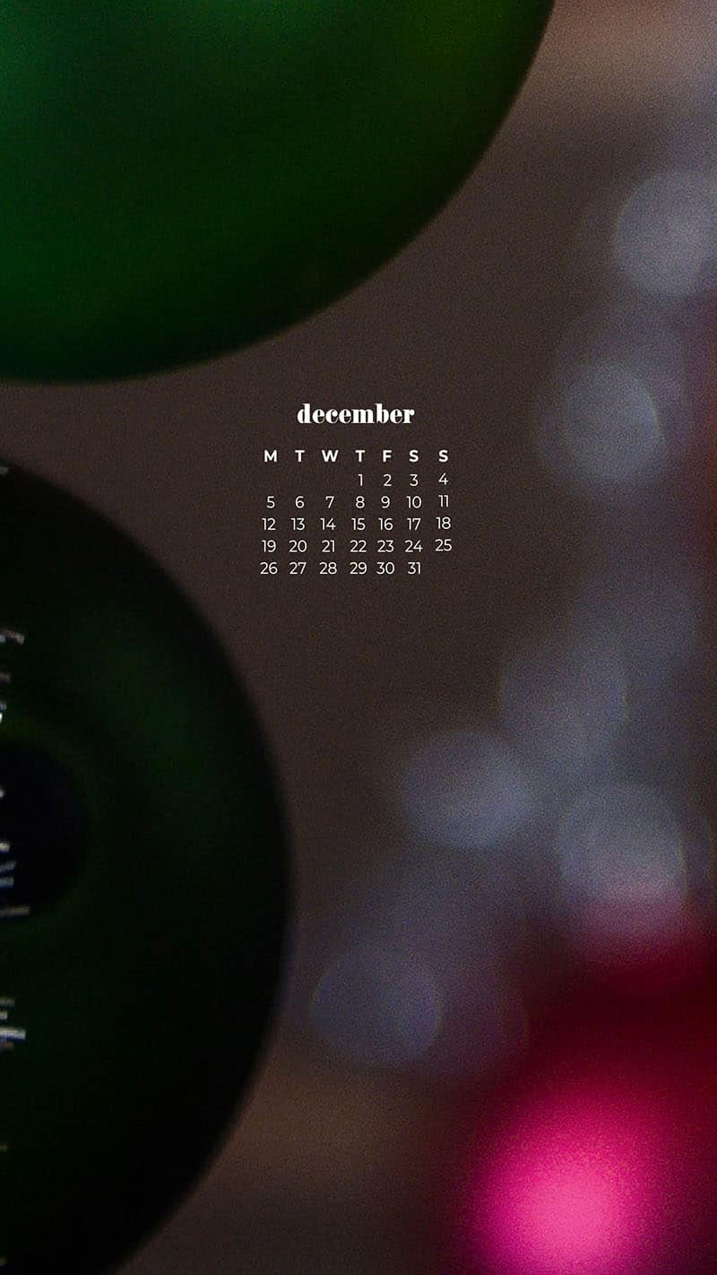 DECEMBER 2022 WALLPAPERS – 90 FREE PHONE &#038; DESKTOP CALENDARS!, Oh So Lovely Blog