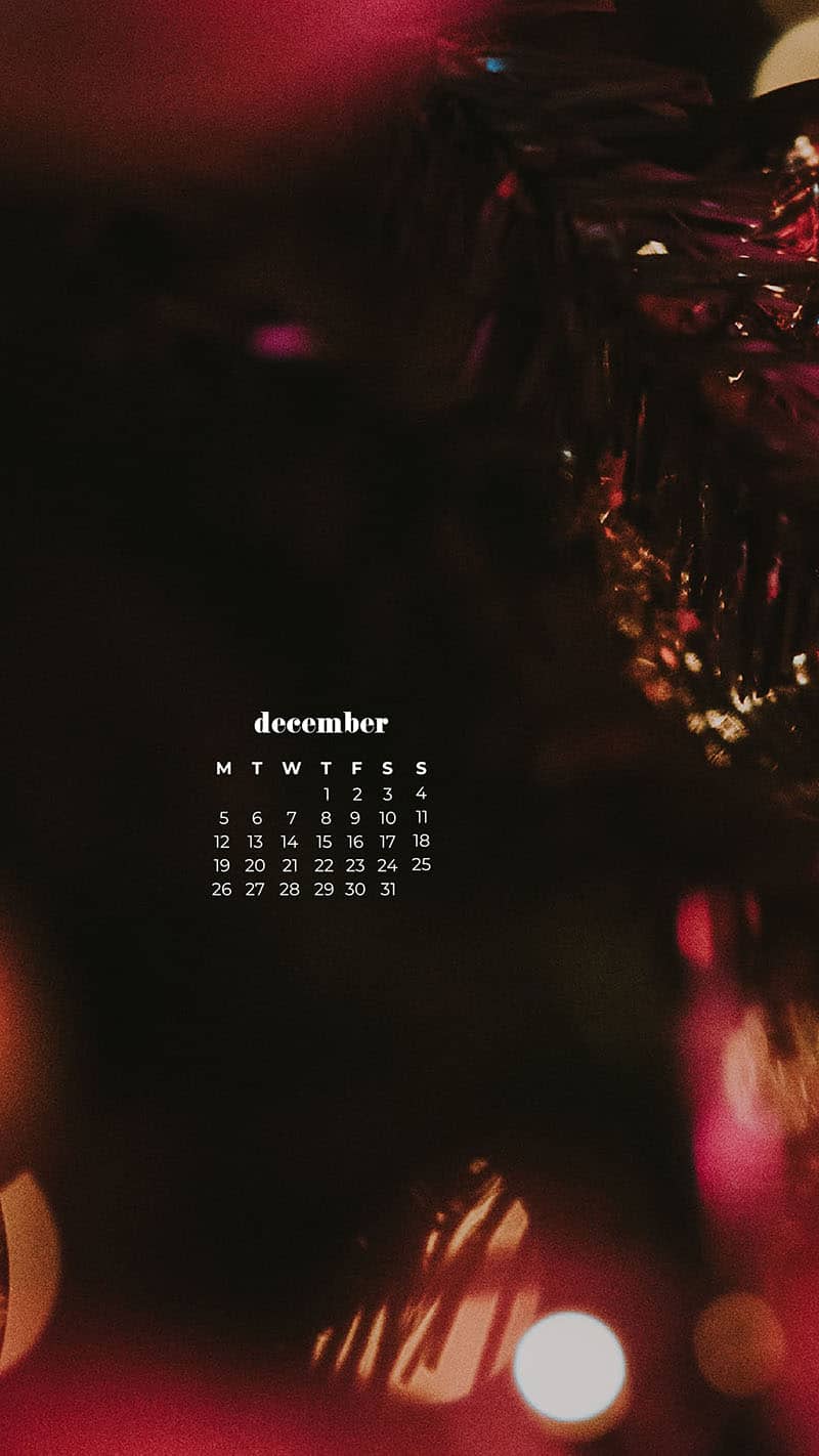 DECEMBER 2022 WALLPAPERS – 90 FREE PHONE &#038; DESKTOP CALENDARS!, Oh So Lovely Blog