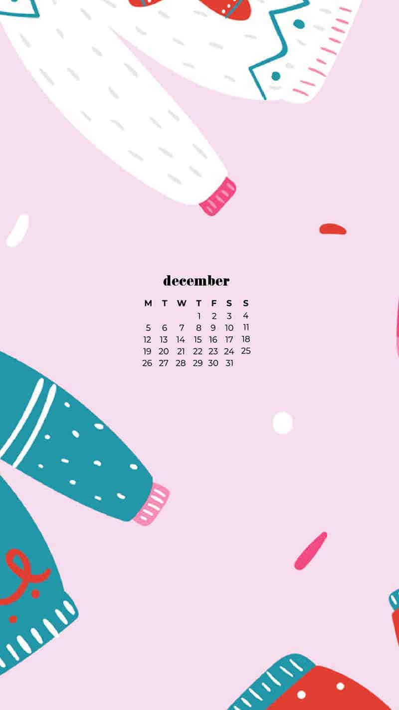 DECEMBER 2022 WALLPAPERS – 90 FREE PHONE &#038; DESKTOP CALENDARS!, Oh So Lovely Blog