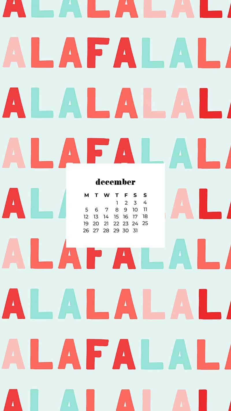 DECEMBER 2022 WALLPAPERS – 90 FREE PHONE &#038; DESKTOP CALENDARS!, Oh So Lovely Blog