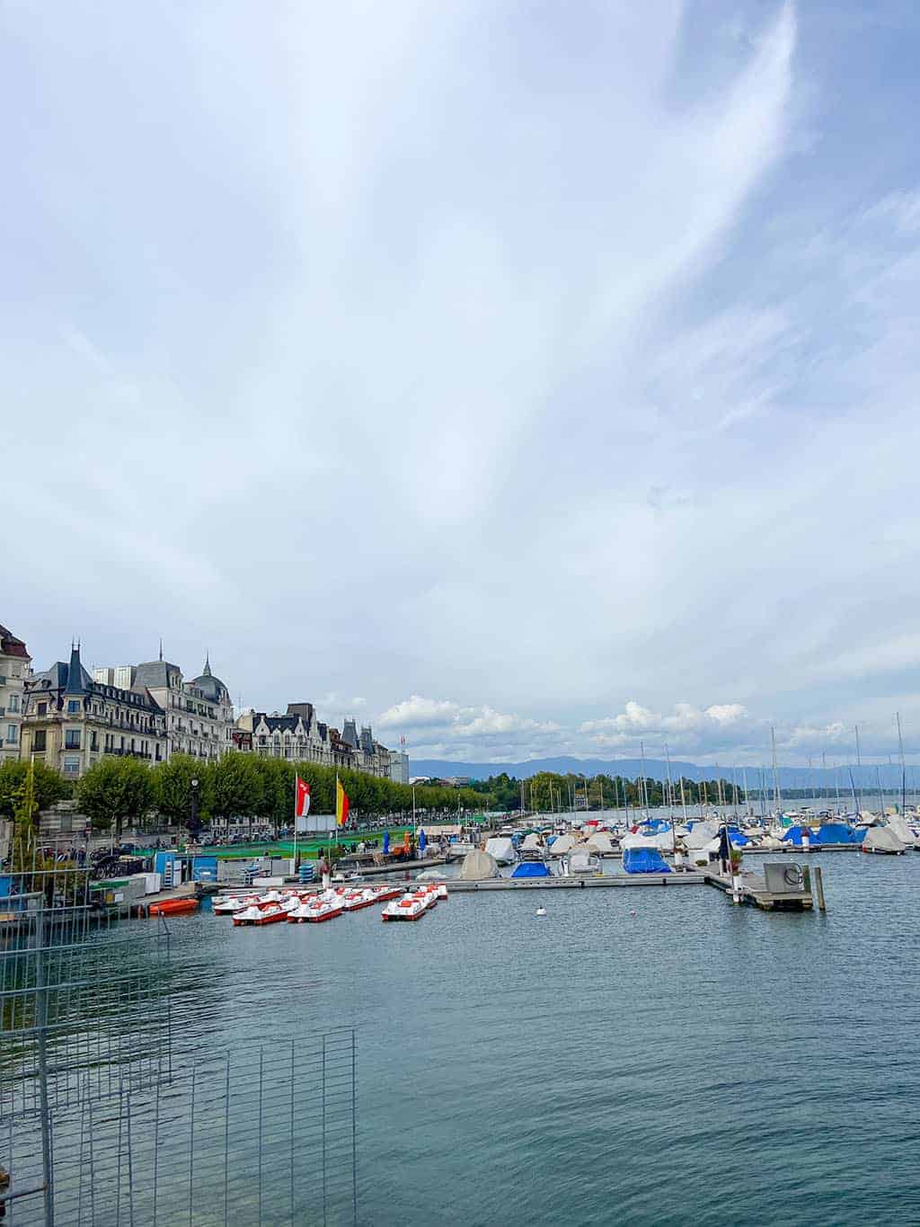 Geneva waterfront marina 