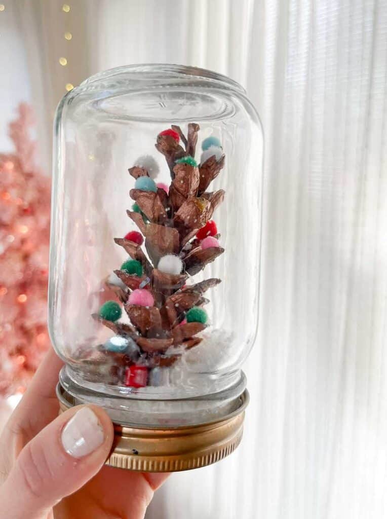 Our DIY Snow Globe Will Complete Your Holiday Décor