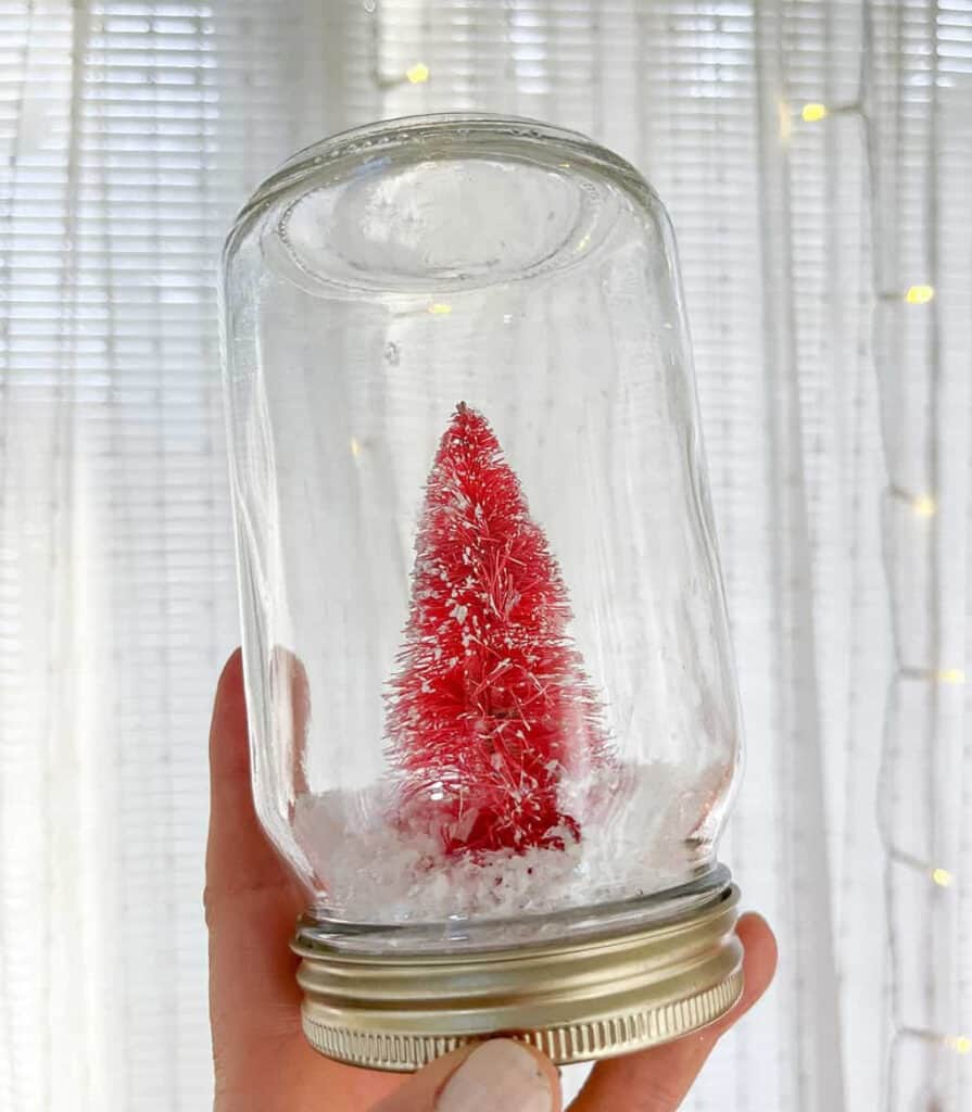 Our DIY Snow Globe Will Complete Your Holiday Décor