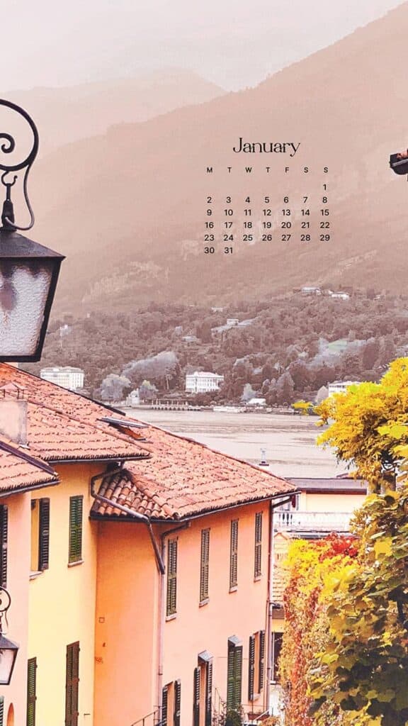 JANUARY 2023 WALLPAPERS – 55 FREE PHONE &#038; DESKTOP CALENDARS!, Oh So Lovely Blog