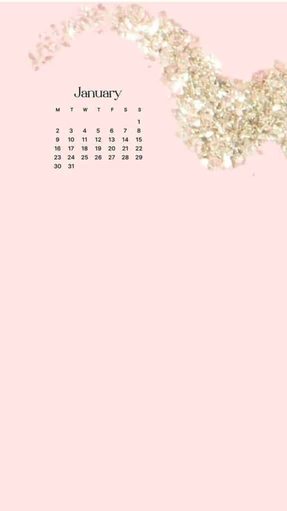 JANUARY 2023 WALLPAPERS – 55 FREE PHONE &#038; DESKTOP CALENDARS!, Oh So Lovely Blog