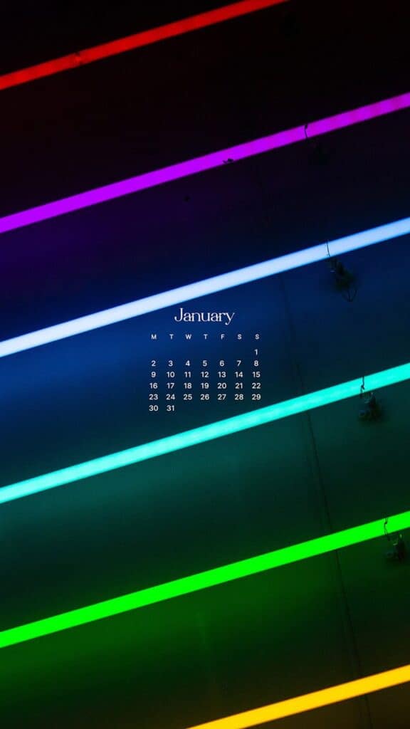 JANUARY 2023 WALLPAPERS – 55 FREE PHONE &#038; DESKTOP CALENDARS!, Oh So Lovely Blog