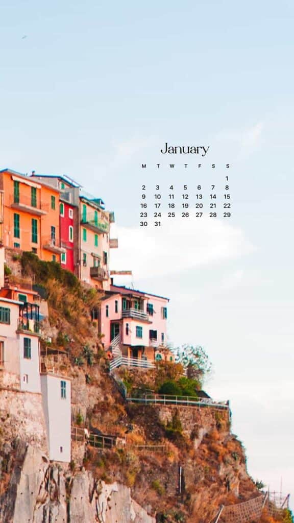 JANUARY 2023 WALLPAPERS – 55 FREE PHONE &#038; DESKTOP CALENDARS!, Oh So Lovely Blog