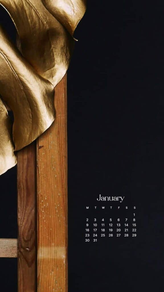 JANUARY 2023 WALLPAPERS – 55 FREE PHONE &#038; DESKTOP CALENDARS!, Oh So Lovely Blog