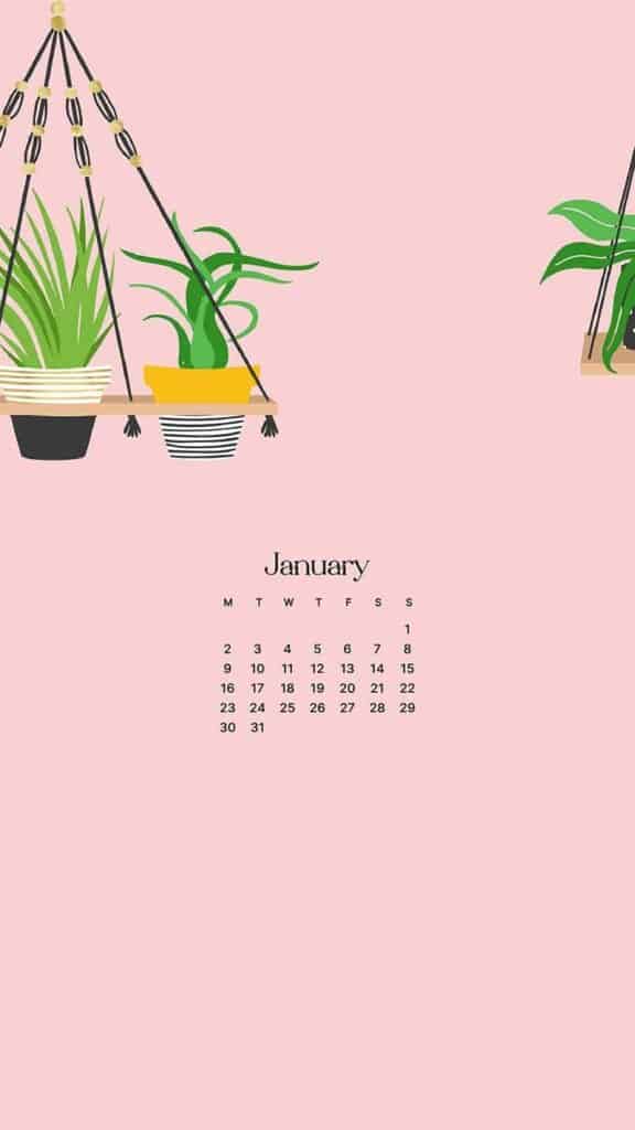 JANUARY 2023 WALLPAPERS – 55 FREE PHONE &#038; DESKTOP CALENDARS!, Oh So Lovely Blog