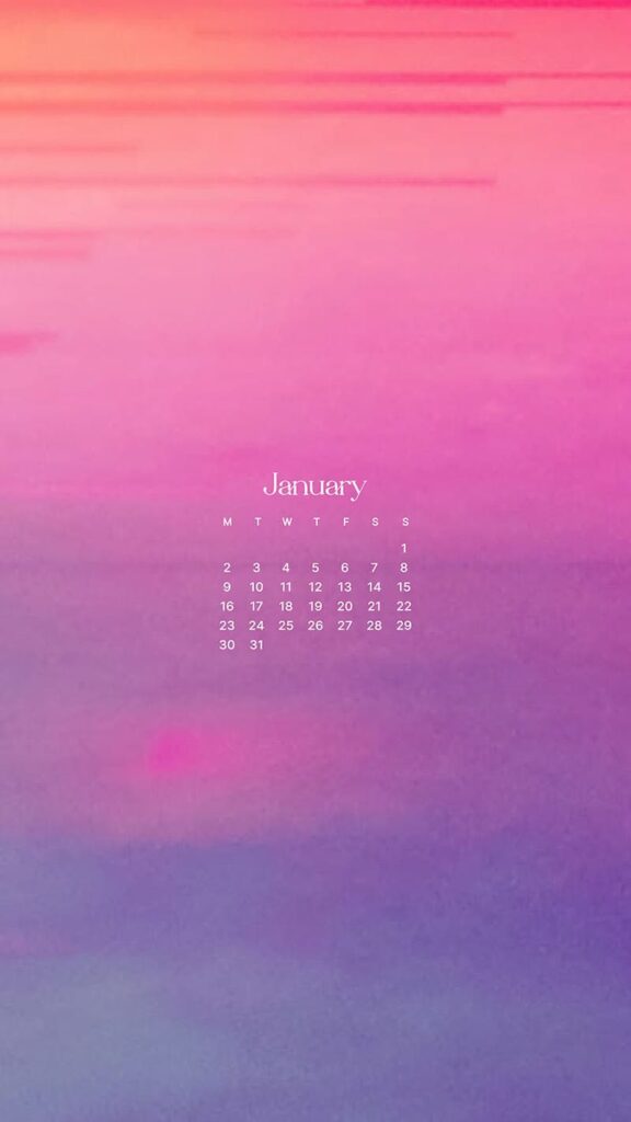 JANUARY 2023 WALLPAPERS – 55 FREE PHONE &#038; DESKTOP CALENDARS!, Oh So Lovely Blog