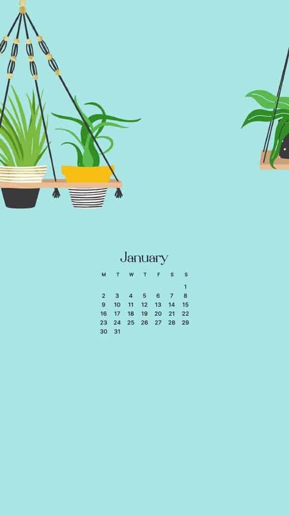 JANUARY 2023 WALLPAPERS – 55 FREE PHONE &#038; DESKTOP CALENDARS!, Oh So Lovely Blog