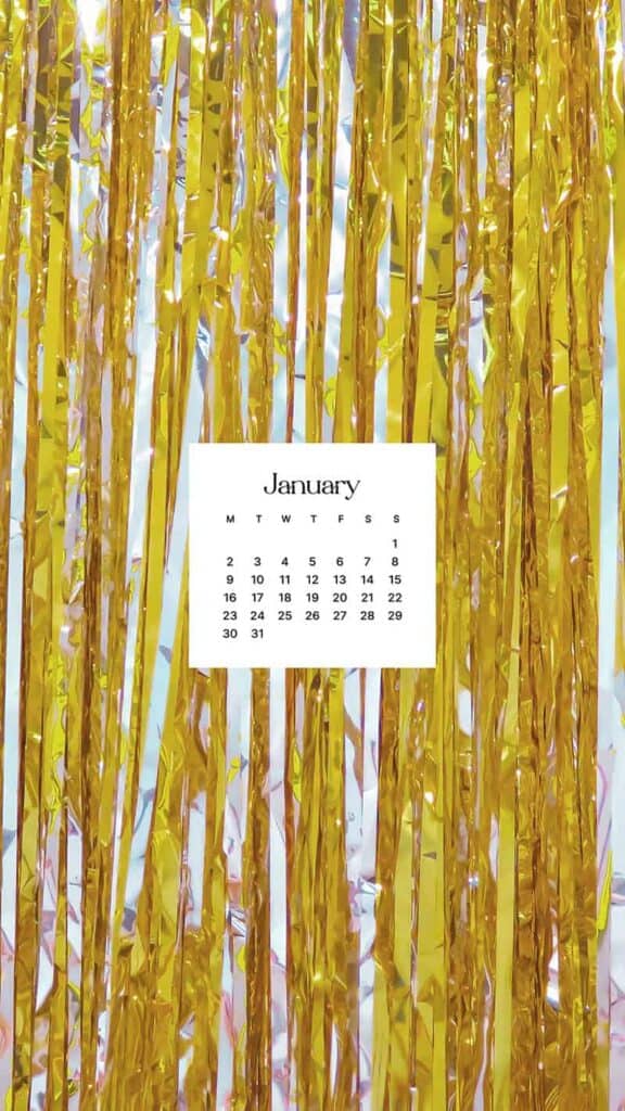 JANUARY 2023 WALLPAPERS – 55 FREE PHONE &#038; DESKTOP CALENDARS!, Oh So Lovely Blog