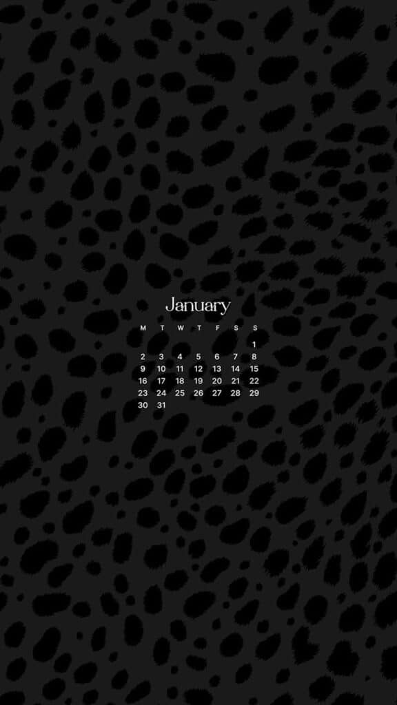 JANUARY 2023 WALLPAPERS – 55 FREE PHONE &#038; DESKTOP CALENDARS!, Oh So Lovely Blog